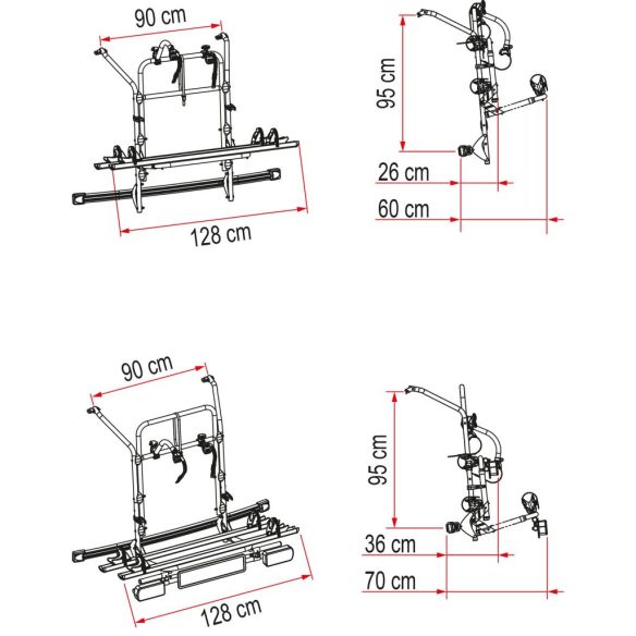 Fahrradträger Carry-Bike V-Klasse Premium