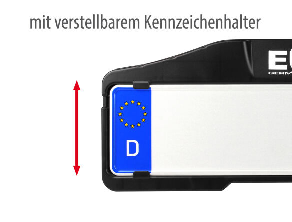 EUFAB Fahrradträger FINCH für 2 Fahrräder