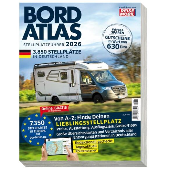 Bordatlas Stellplatzführer