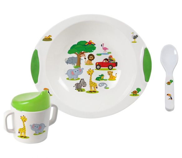 Geschirr-Set Jungle Parade Geschirr-Set Jungle Parade