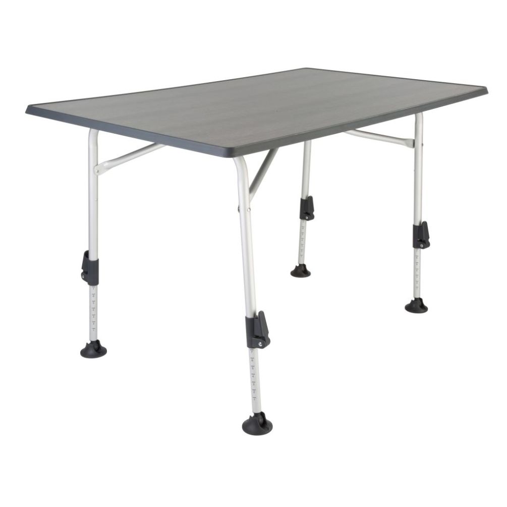 HighQ Campingtisch Blackline 115 x 70 Gartentisch mit wasserfester Tischplatte 