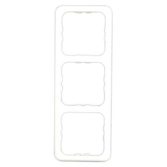 Abdeckrahmen weiß, 3-fach