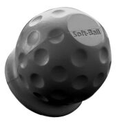Soft-Ball – Schutzkappe für Anhängerkupplung, schwarz