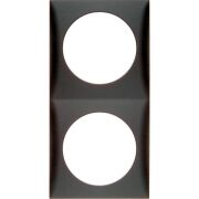 Rahmen 2-fach anthrazit, lose