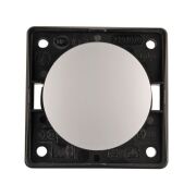 Taster, chrom matt, lose