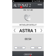 App-Steuerung für Sat-Anlage AutoSat 2