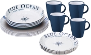 Lunch Box Set Blue Ocean