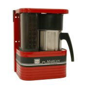 Kirk Electronic 24V Kaffeemaschine 6 Tassen, ROT