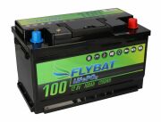 FLYBAT LiFePO4 Smart BMS 12.8 V 100 Ah Lithiumbatterie
