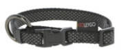 GoLeyGo Set Führleine + Halsband schwarz Halsumfang 40-65 cm Gr. M Länge: 140-200 cm max. 60 kg