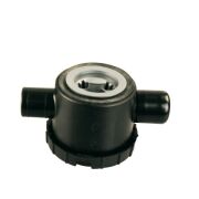 Siphon mit Restesieb