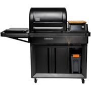 Traeger Pelletgrill Timberline inkl. Abdeckhaube & Ablagefach + 2x 9kg Pellets 