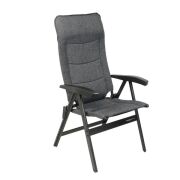 Westfield Campingstuhl Noblesse Deluxe Grau Meliert