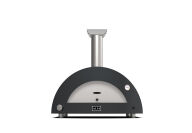 Alfa Forni Hybrid Pizzaofen Moderno 3 | Schiefergrau inkl. Gas Anschluss-Set FXMD-3P-GGRA