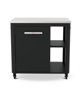 COZZE Outdoor Küche/- Schrankmodul 90 cm mit Edelstahl Arbeitsfläche 90527