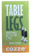 Cozze verstellbare Standfüße für Outdoor Küche / 2 Stück 90539