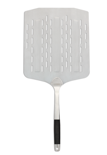 COZZE Gas Pizzaofen Starter Set 17 CLASSIC Black Edition (Abdeckhaube, Hitzeschild, Heber, Wender)