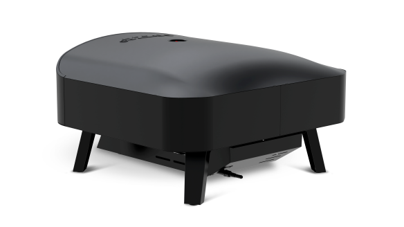 COZZE Gas Pizzaofen 24 Classic Black Edition - mit Hitzeschild & Anschluß-Set