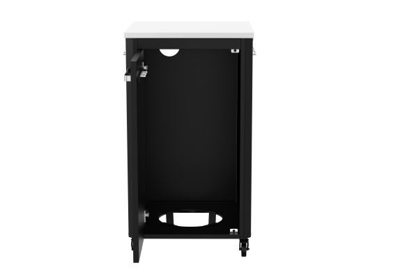 Cozze Pizzaofen 17 Basic + Outdoorküche Hoch 60x 60x 110 cm