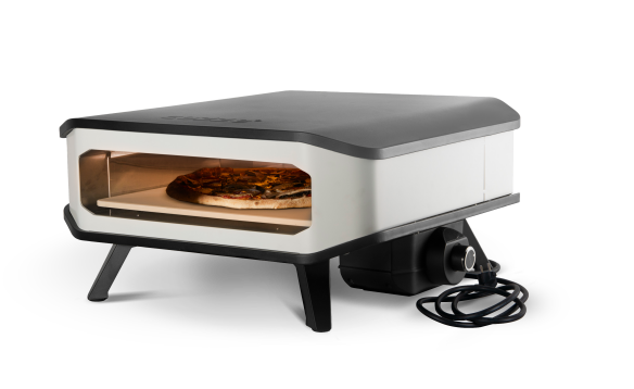 Cozze Elektro Pizzaofen 17 mit Thermometer inkl. Abdeckhaube & Hitzeschild