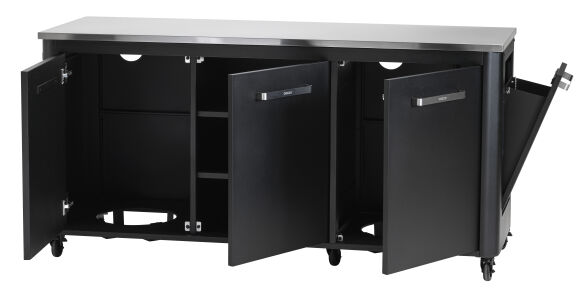 Cozze Outdoor-Küche/- Außenküche 180 cm inkl. Kühlschrank