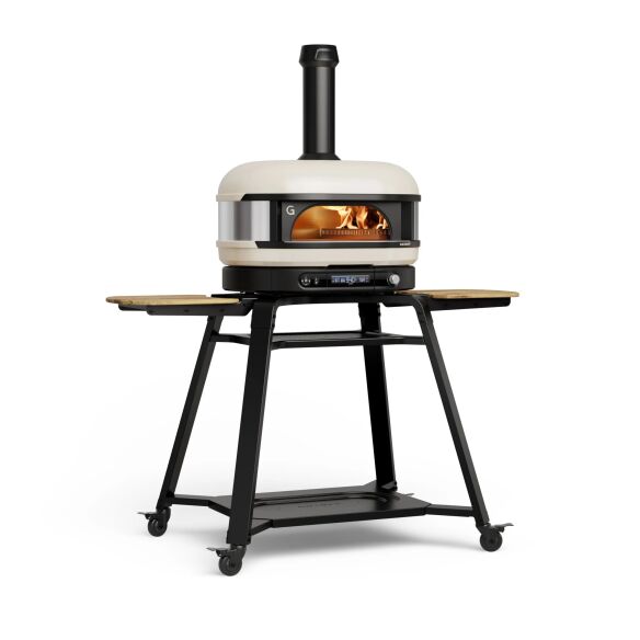 Gozney Dome (Gen 2) Multi-fuel Pizzaofen-Bundle, Bone+ Stand, Abdeckhaube, Heber, Wender