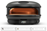 Gozney Gas Pizzaofen Arc XL Off Black inkl. Booster, Abdeckhaube & Pizzaheber