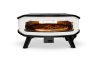 Cozze Gas Pizzaofen 17 mit Drehteller inkl. Hitzeschutz, Anschlußset & Abdeckhaube