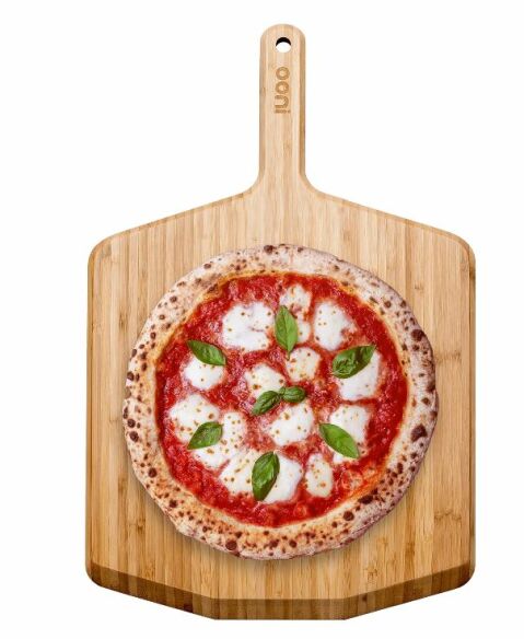 Ooni Pizzaschieber Bambus und Pizzabrett 14 (35cm)