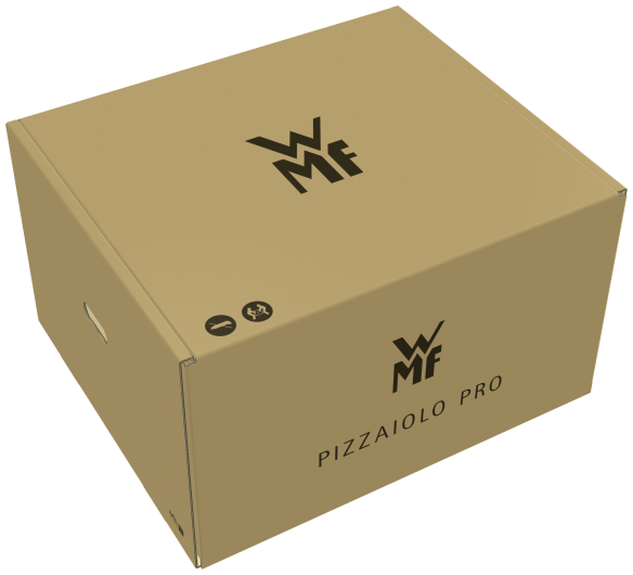 WMF Gas Pizzaiolo Pro Pizzaofen inkl. Anschluß-Set & Pizzaheber