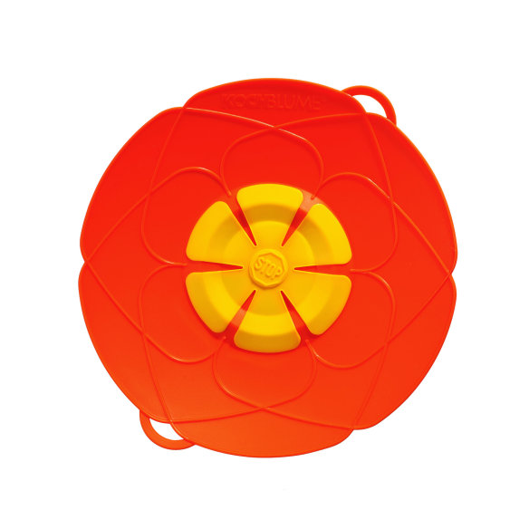 Kochblumenset orange Mittel: ø 25,5 cm, Groß: ø 29 cm