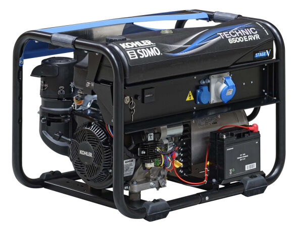 Kohler SDMO Stromerzeuger TECHNIC 6500 E AVR C5 Benzin