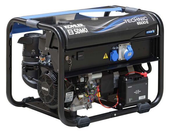 Kohler SDMO Stromerzeuger TECHNIC 6500 E C5 Benzin
