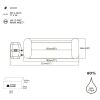 Bestway LAY-Z-SPA Whirlpool Miami AirJet 180 x 66 cm, rund