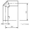 Rohrset Standard 150 mm Stahl Gussgrau 