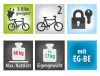 EUFAB Fahrradträger FINCH für 3 Fahrräder