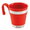 Faltbare Tasse rot