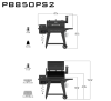 Pit Boss Pellet Smoker PRO 850 Wifi inkl. 9 Kg Pellets