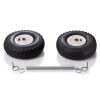 Doppelstützrad Easy Wheel Set für Deichsellaufräder