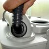 Elektrische WC-Entlüftung für Porta Potti, Bodenvariante