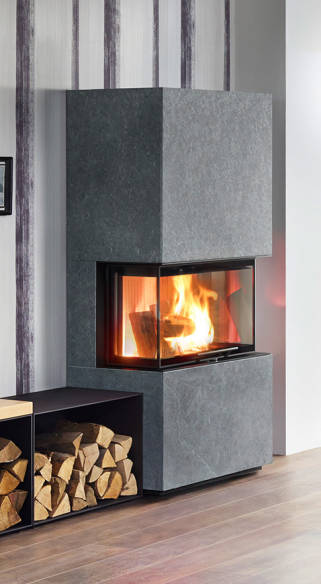 Olsberg Kaminofen Osorno • Stahl, schwarz 8 kW Mod. 2025