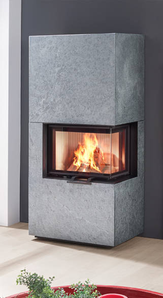 Olsberg Kaminofen Osorno L • Serpentin 7.8 kW linke Ausführung Mod. 2025