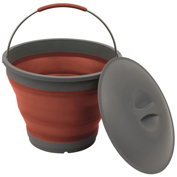 Faltbarer Eimer Terracotta