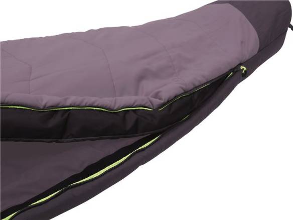 Outwell Convertible Junior Mumienschlafsack Lila