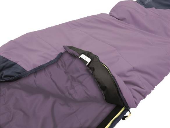 Outwell Convertible Junior Mumienschlafsack Lila