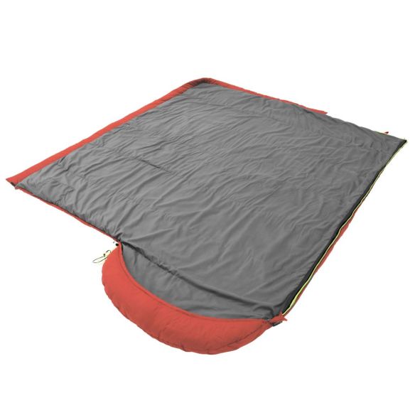 Deckenschlafsack Campion Lux geöffnet