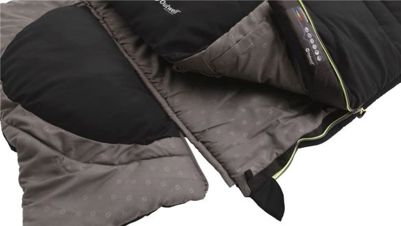 Outwell Deckenschlafsack Contour Midnight Black