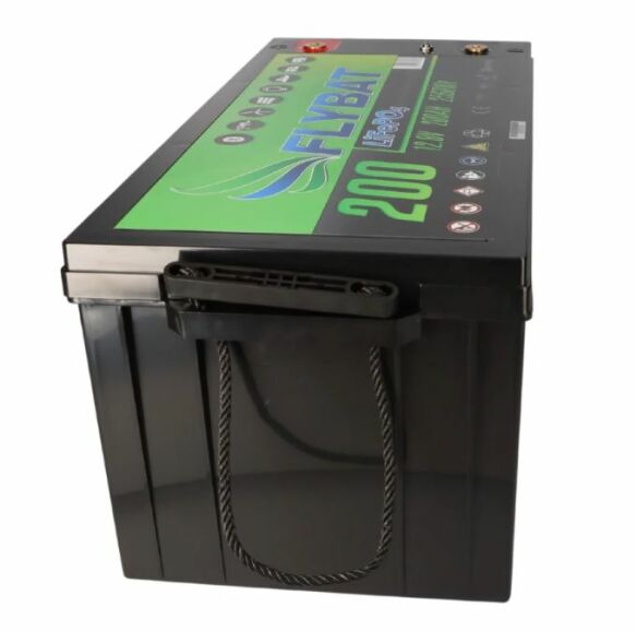 FLYBAT LiFePO4 Smart BMS 12.8 V 200 Ah Lithiumbatterie