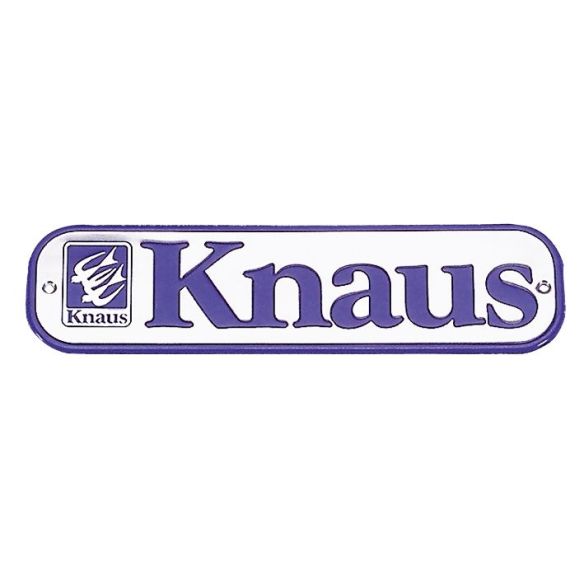 Aluminiumschild Knaus