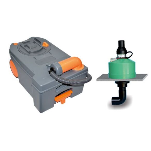 Elektrische WC-Entlüfung für C250 und C260, Bodenvariante